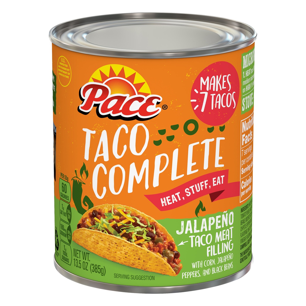 slide 1 of 1, Pace Taco Complete, 13.5 oz