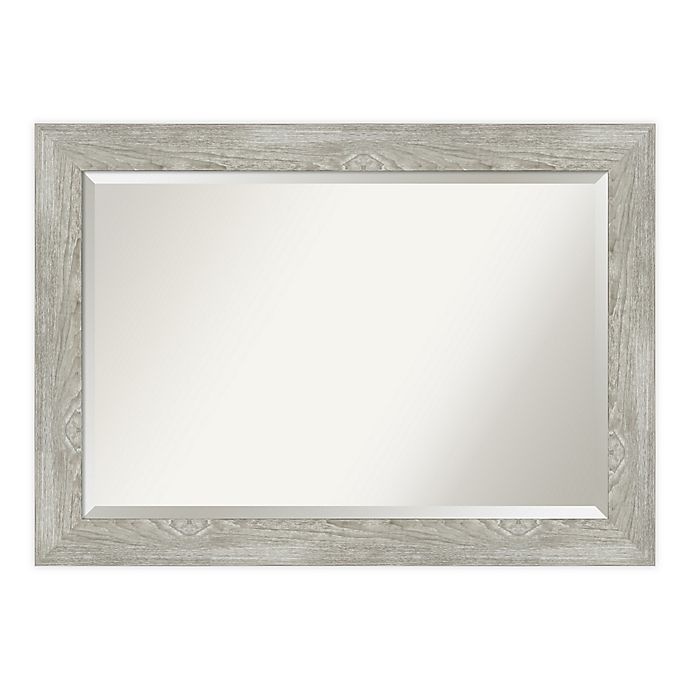 slide 1 of 7, Amanti Art Dove Greywash Bathroom Vanity Mirror - Grey, 42 in x 30 in