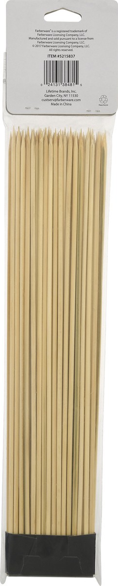 slide 7 of 9, Farberware Bamboo Skewers, Classic, 12 Inch, 75 ct
