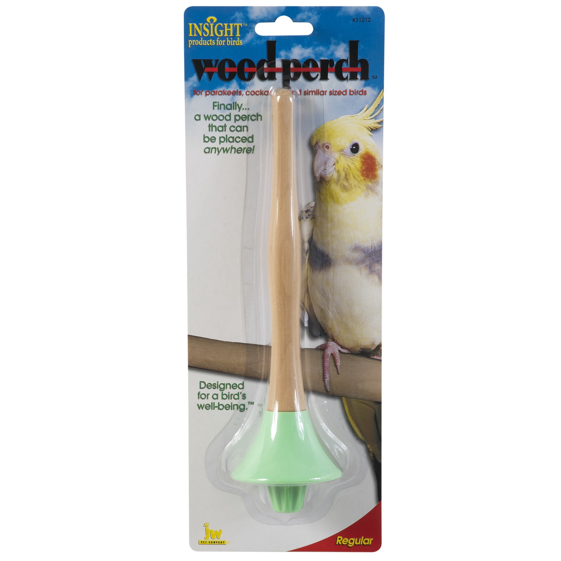 slide 4 of 7, JW Wood Perch, 1 ct