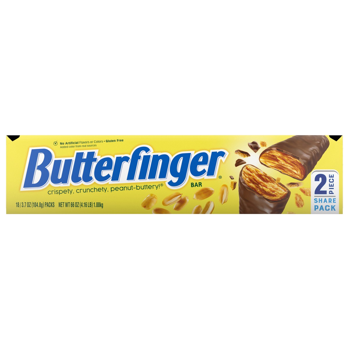 slide 2 of 11, Butterfinger Single Bottom Carton 160225 - Evday - Us50Fp 18 Ct, 18 ct