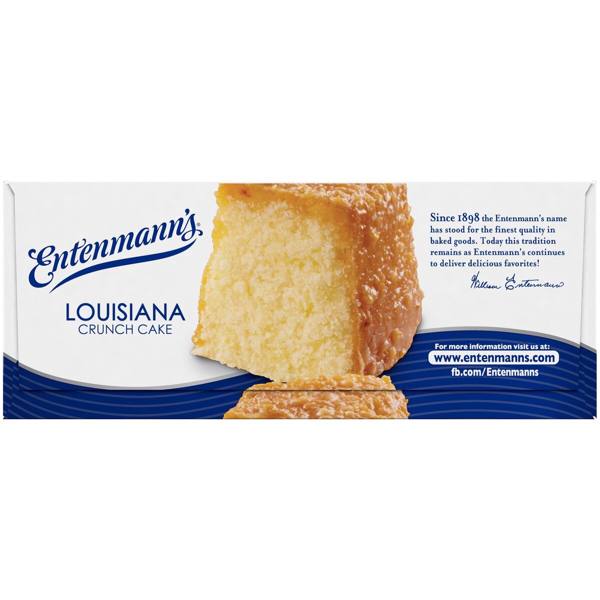 slide 6 of 6, Entenmann's Louisiana Crunch Cake, 20 oz, 1 ct