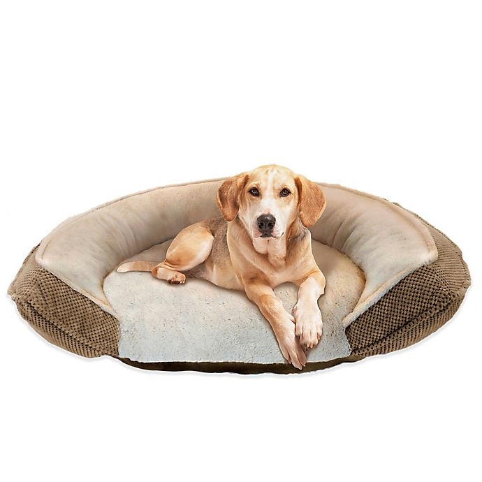 slide 1 of 2, Pawslife Orthopedic Step-In Pet Bed, 45 in x 34 in