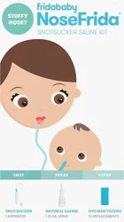 Fridababy NoseFrida Snotsucker Saline Kit 1 ea