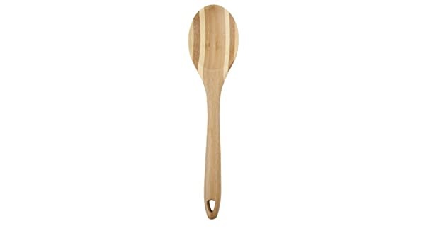 slide 1 of 1, Core Home Bamboo Pro-Chef Spoon, 12 in