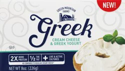 Green Mountain Farms Cream Cheese & Greek Yogurt 8 oz