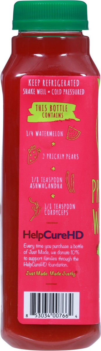 slide 3 of 9, Just Made Vitality Prickly Pear & Watermelon Fruit & Vegetable Drinks 11.8 fl oz, 11.8 fl oz