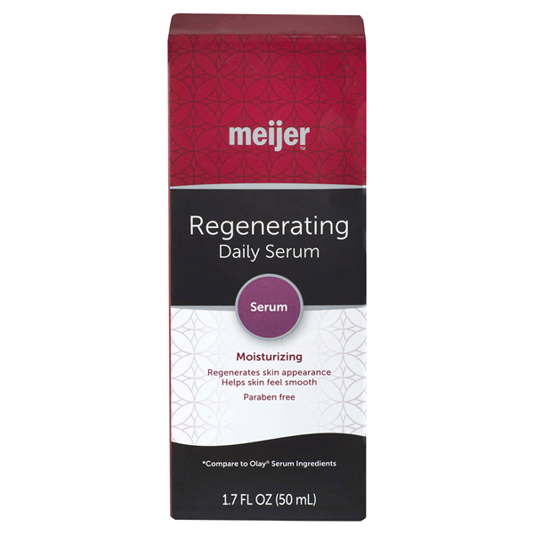 slide 1 of 1, Meijer Regenerating Daily Serum, 1.7 fl oz