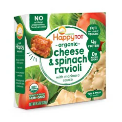 Happy Tot Love My Veggies Cheese & Spinach Ravioli