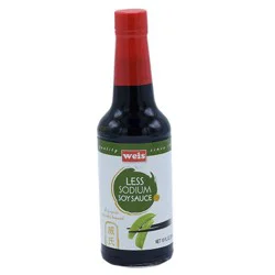 Weis Quality Less Sodium Soy Sauce - 10 fl oz