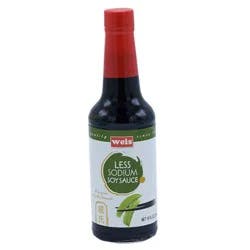 Weis Quality Less Sodium Soy Sauce - 10 fl oz