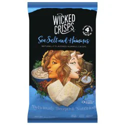 Wicked Crisps Sea Salt and Hummus Crisps 4 oz