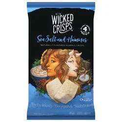 Wicked Crisps Sea Salt and Hummus Crisps 4 oz