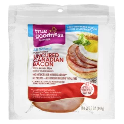 True Goodness RTE Natural SL Canadian Bacon
