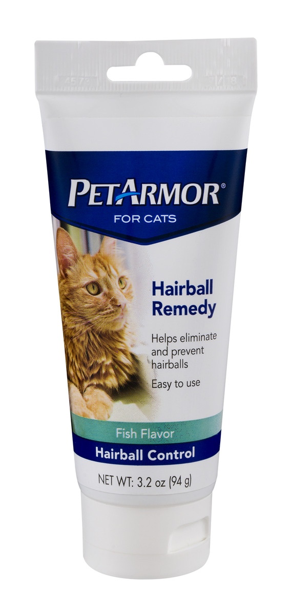 slide 1 of 1, PetArmor For Cats Hairball Remedy Fish Flavor, 3.2 oz