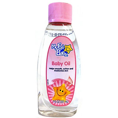 slide 1 of 1, My Fair Baby Baby Oil, 7 oz