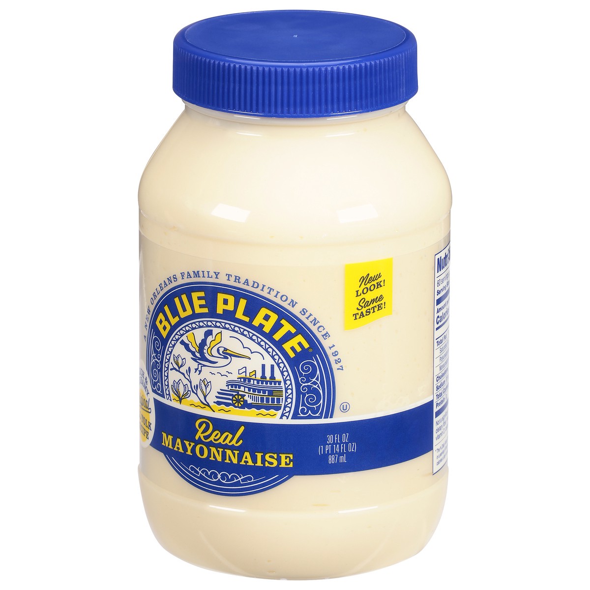 slide 9 of 9, Blue Plate Real Mayonnaise 30 fl oz, 30 fl oz