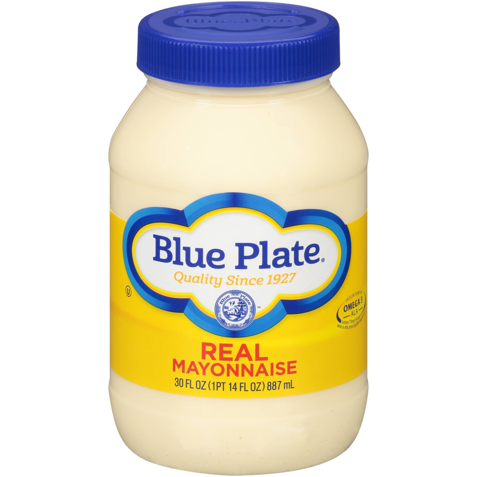 slide 1 of 6, Blue Plate Mayonnaise, 30 fl oz