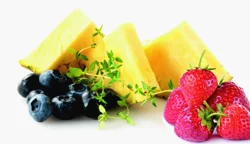 In-Store Cut Tropical Fruit Large Cup (Pineapple, Strawberries, Blueberries)
