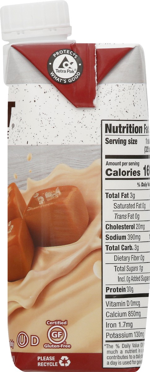slide 9 of 9, Quest Protein Shake, Salted Caramel, 11 oz