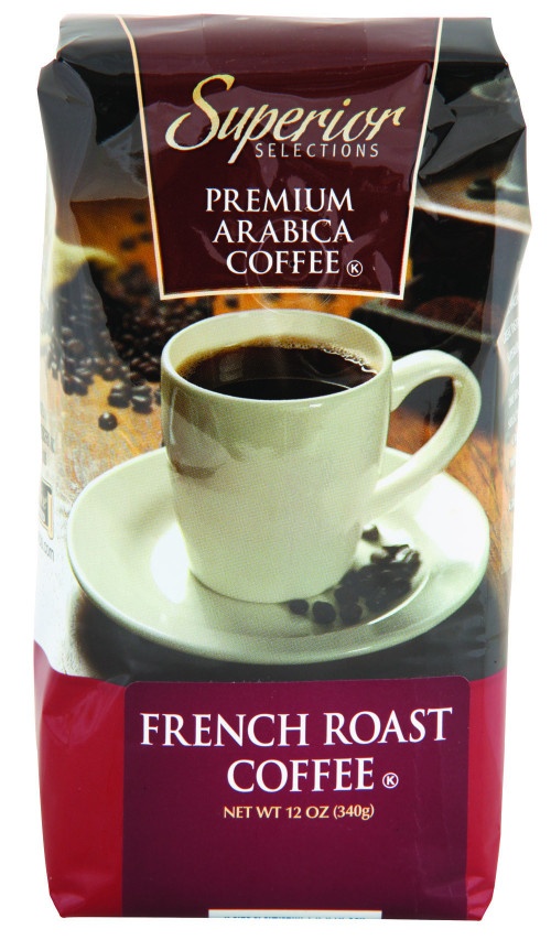 slide 1 of 1, Superior Selections Premium Arabica French Roast Bag Coffee, 10 oz