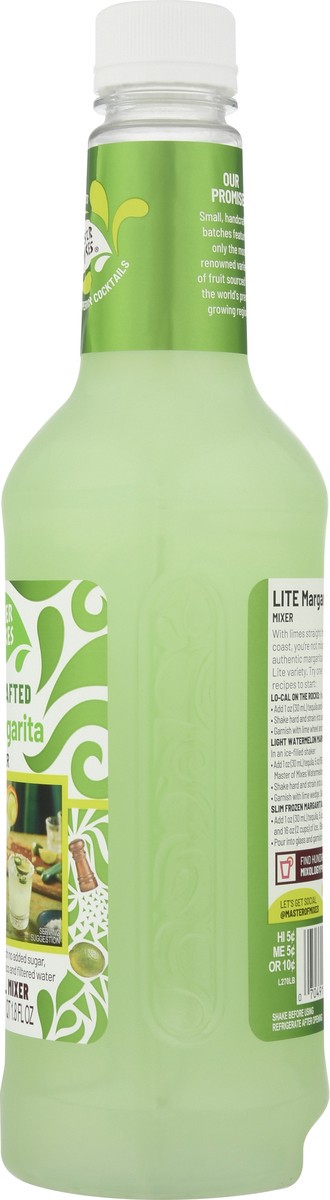 slide 3 of 9, Master of Mixes Lite Margarita Cocktail Mixer - 33.8 fl oz, 33.8 fl oz