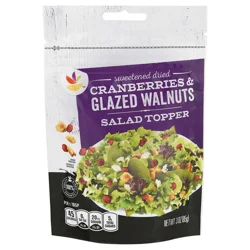 Giant Cranberries & Glazed Walnuts Salad Topper