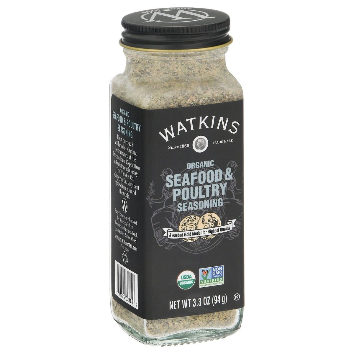 slide 8 of 9, Watkins Organic Seafood & Poultry Seasoning 3.3 oz, 3.3 oz