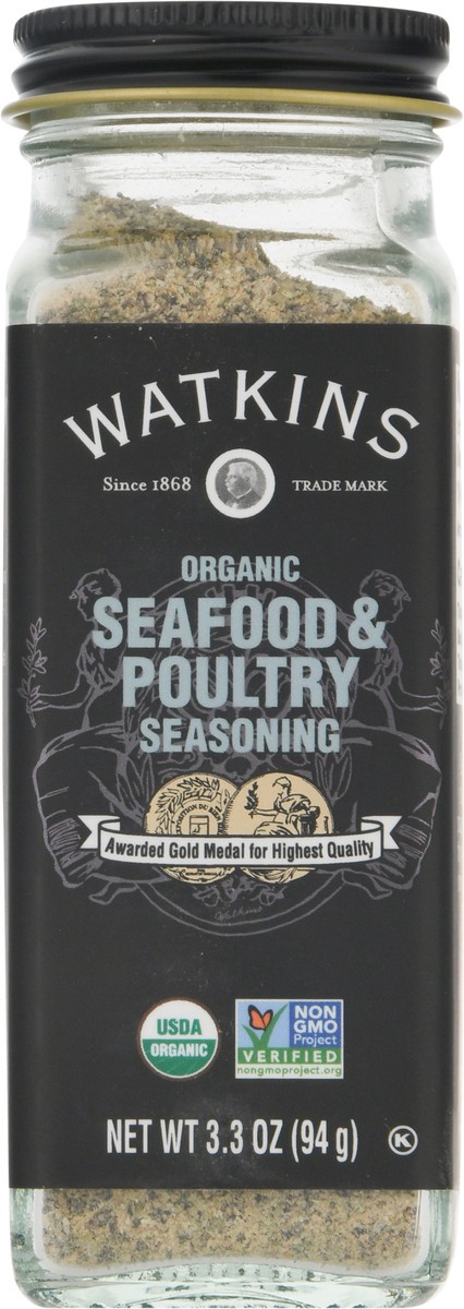 slide 5 of 9, Watkins Organic Seafood & Poultry Seasoning 3.3 oz, 3.3 oz