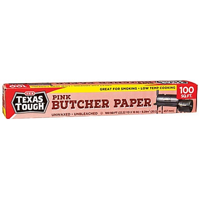 H-E-B Texas Tough Pink Butcher Paper - Shop Foil & Plastic Wrap at H-E-B