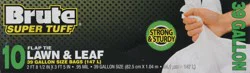 Brute Super Tuff 39 Gallon Lawn & Leaf Flap Tie Bags - 10 ea
