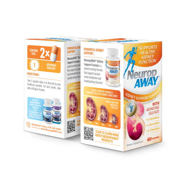 slide 4 of 7, NeuropAWAY Kidney Support Formula, 60 ct
