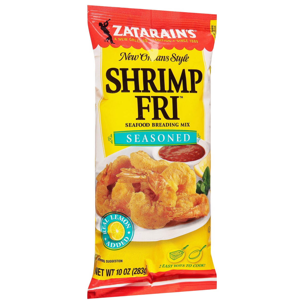 slide 4 of 9, Zatarain's Shrimp Fry - Seasoned, 10 oz, 10 oz