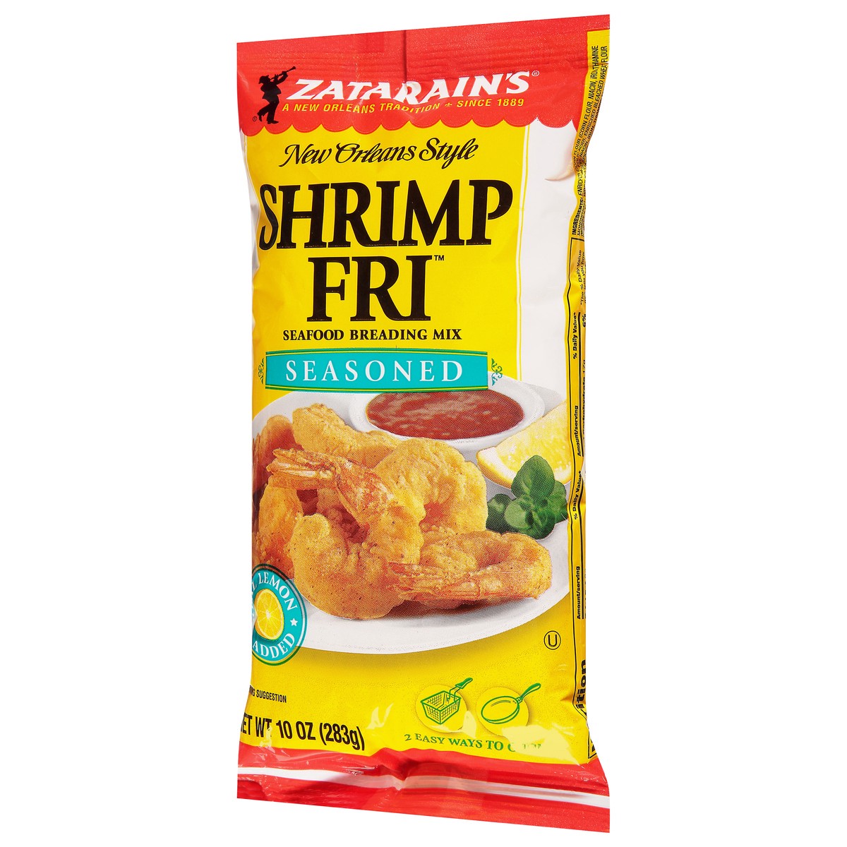 slide 7 of 9, Zatarain's Shrimp Fry - Seasoned, 10 oz, 10 oz