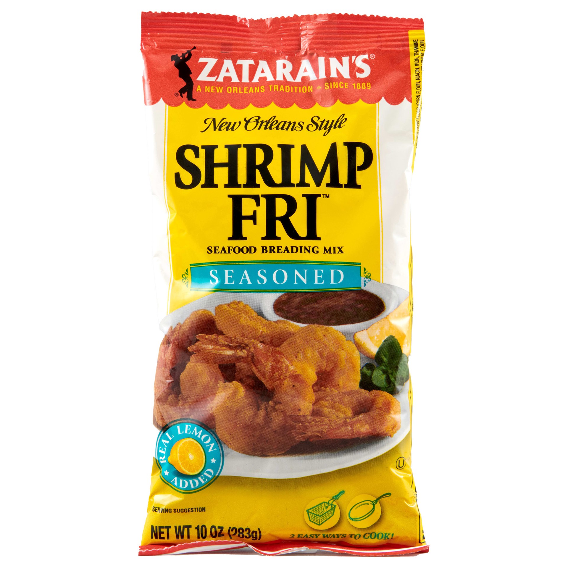 slide 1 of 9, Zatarain's Shrimp Fry - Seasoned, 10 oz