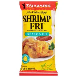 Zatarain''s Seasoned Shrimp Fri, 10.0 oz