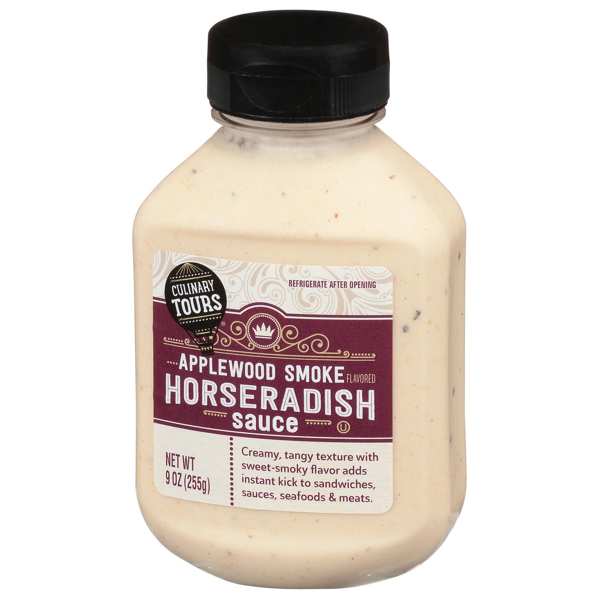 slide 14 of 18, Culinary Tours Applewood Smoke Flavored Horseradish Sauce 9 oz, 9 oz