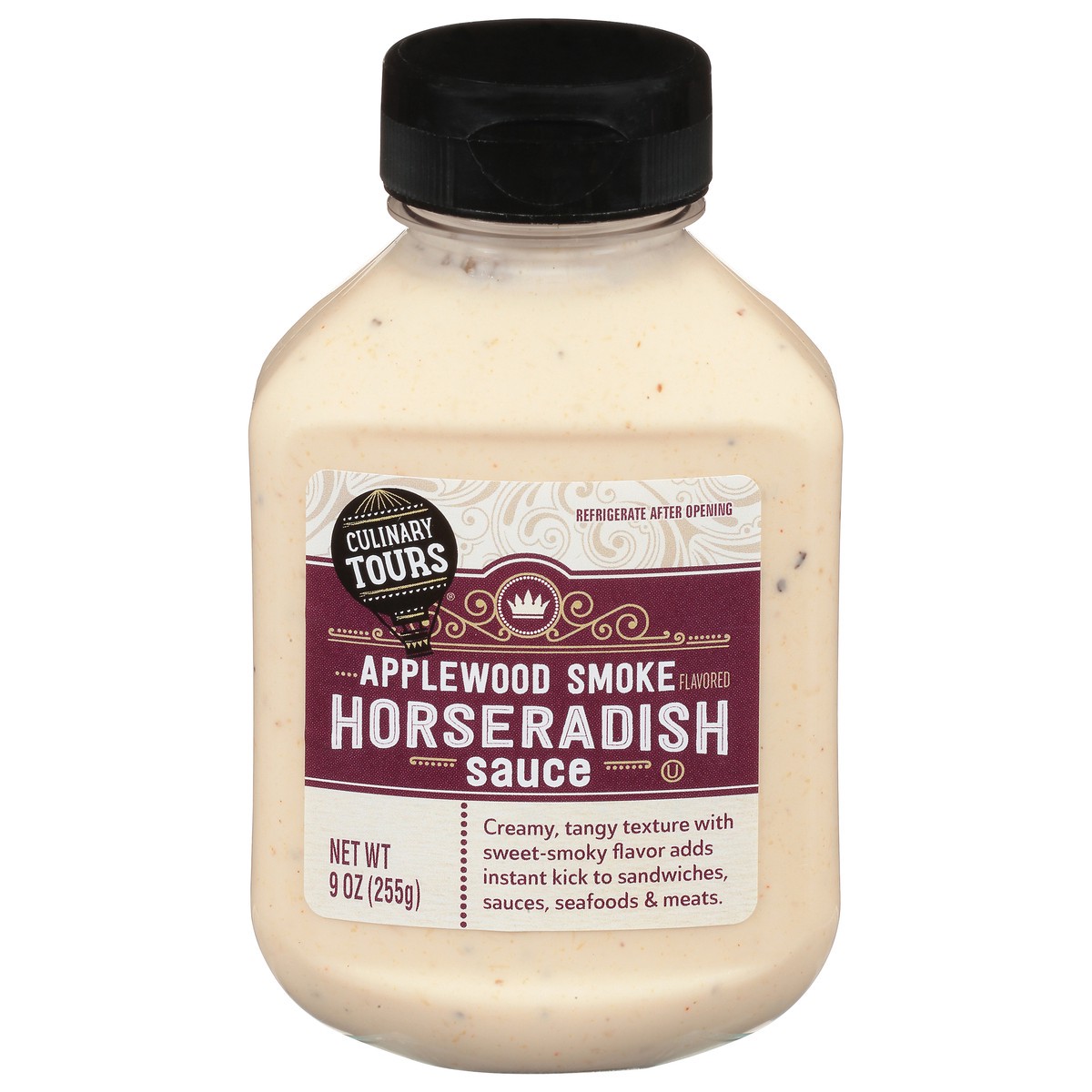 slide 11 of 18, Culinary Tours Applewood Smoke Flavored Horseradish Sauce 9 oz, 9 oz