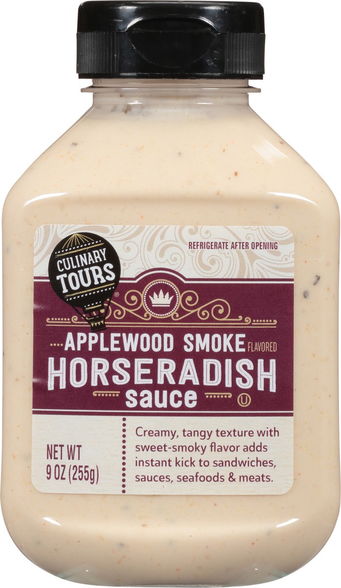 slide 13 of 18, Culinary Tours Applewood Smoke Flavored Horseradish Sauce 9 oz, 9 oz