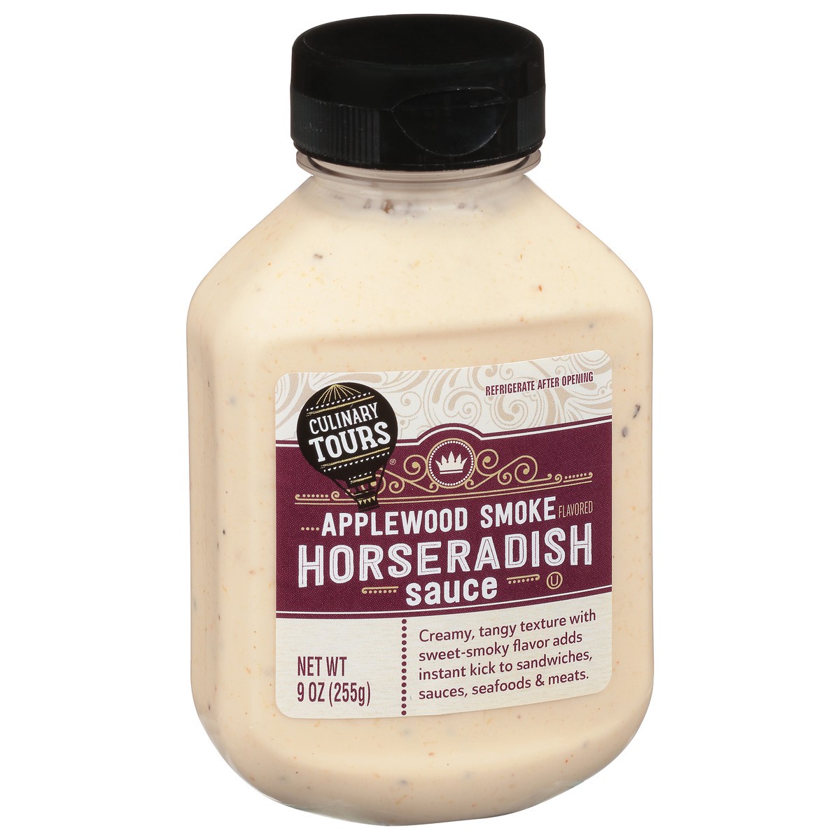 slide 15 of 18, Culinary Tours Applewood Smoke Flavored Horseradish Sauce 9 oz, 9 oz