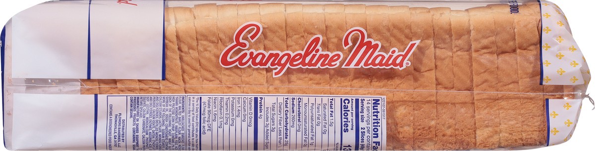 slide 12 of 14, Evangeline Maid Enriched Bread Giant 24 oz, 24 oz