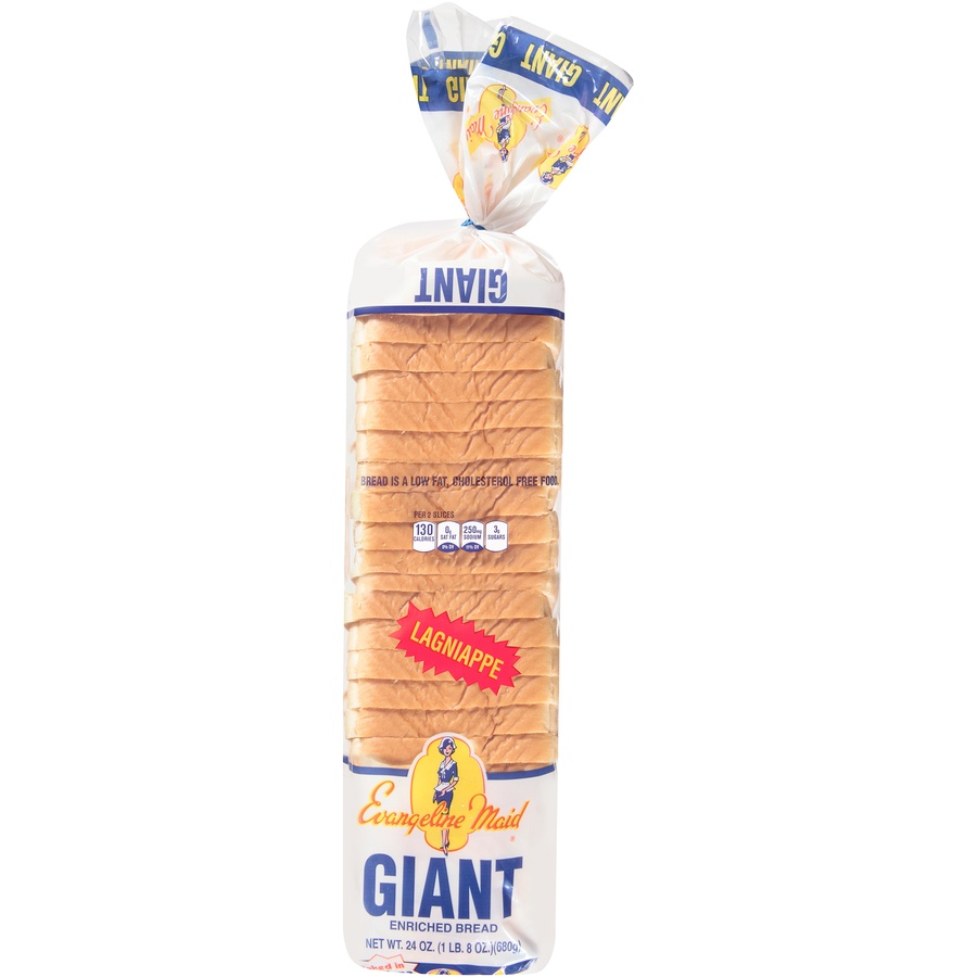 slide 1 of 8, Evangeline Maid Giant Loaf Of Bread, 24 oz