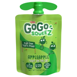 GoGo Squeez Apple Cinnamon Fruit On The Go Packet
