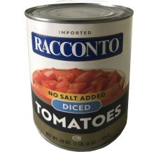 slide 1 of 1, Racconto Diced Tomatoes, 28 oz