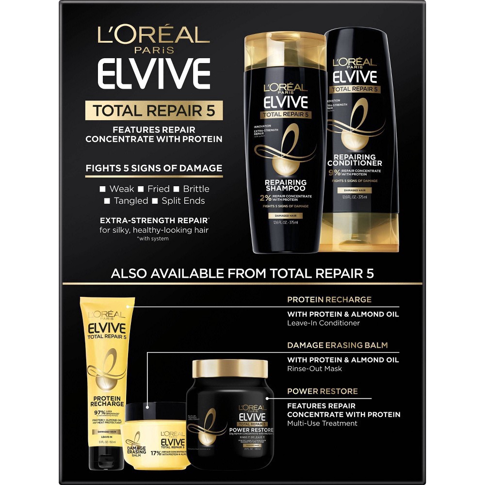 slide 5 of 14, L'Oréal Advanced Haircare Value Pack Extraordinary Oils, 2 ct; 12.6 oz
