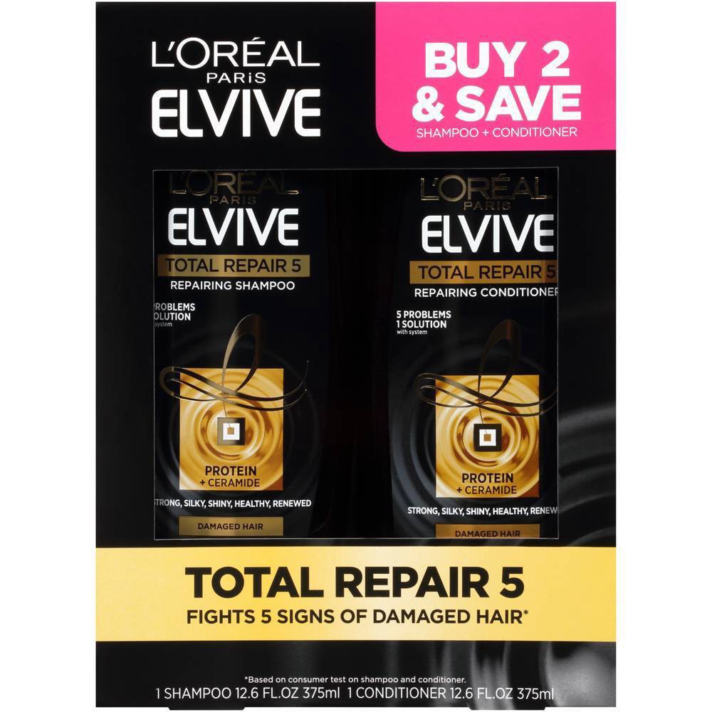slide 1 of 1, L'Oréal Advanced Haircare Value Pack Extraordinary Oils, 2 ct; 12.6 oz