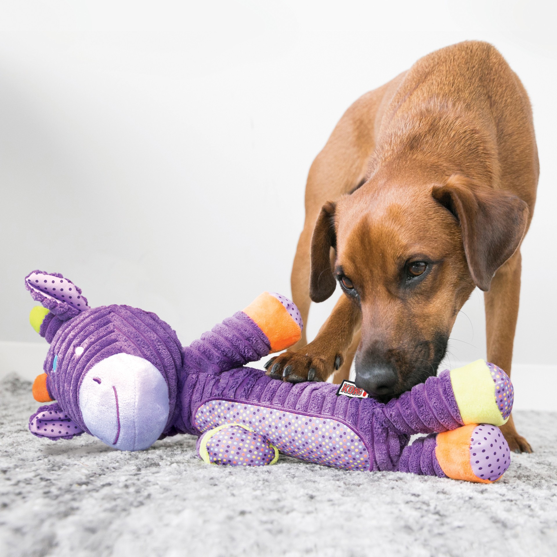 slide 3 of 3, KONG Patches Adorables Giraffe XL, XL