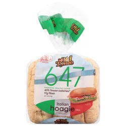 Schmidt's's Old Tyme 647 Italian Hoagie Rolls - 6 Rolls