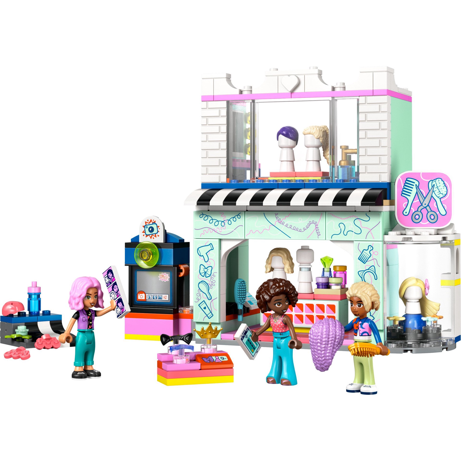 slide 1 of 1, LEGO Friends Hair Salon & Accessories Store Set, 347 ct