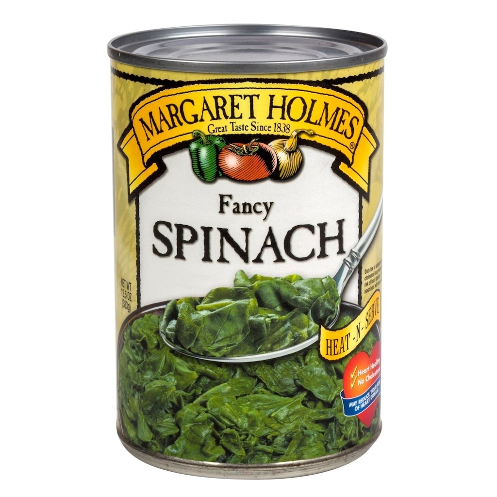 slide 1 of 1, Margaret Holmes Chopped Spinach, 14 oz